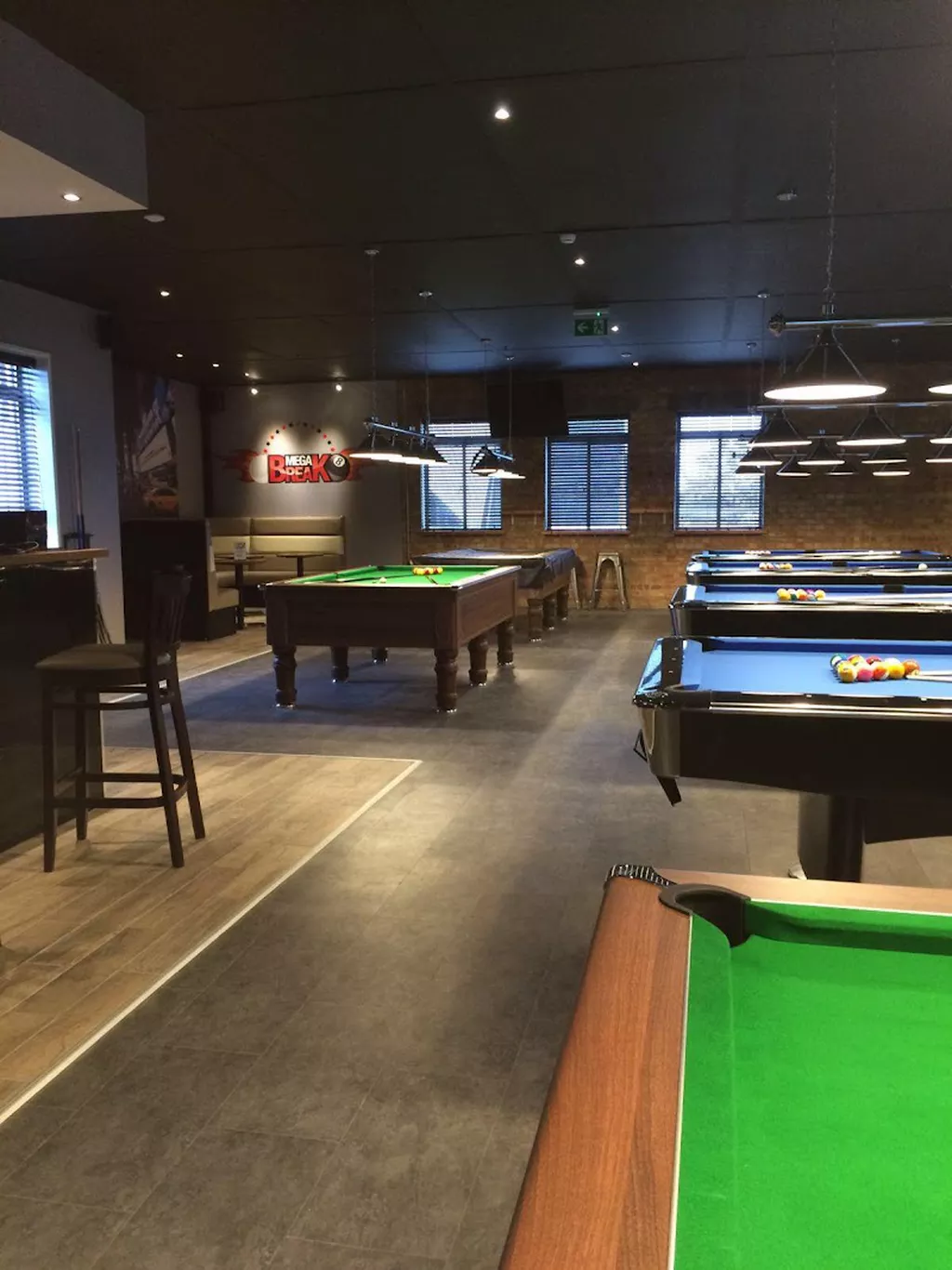 Mega Break pool hall Corby | Play pool in Corby, England | ChalkySticks ...