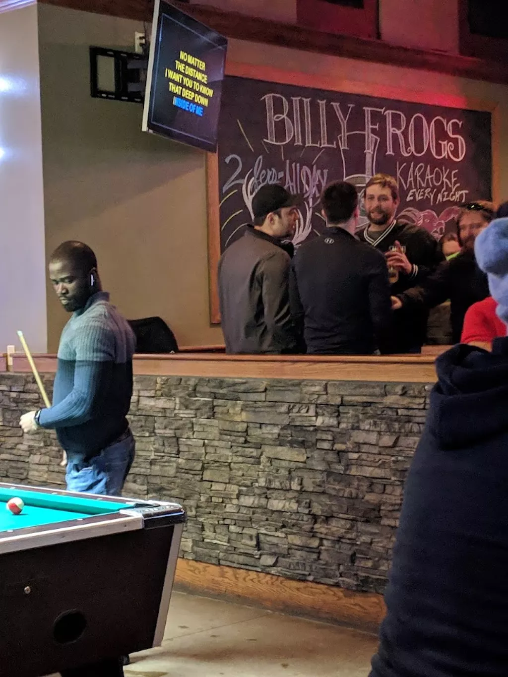 Billy Frogs | Play pool in Sioux Falls, SD | ChalkySticks - Find, Play ...