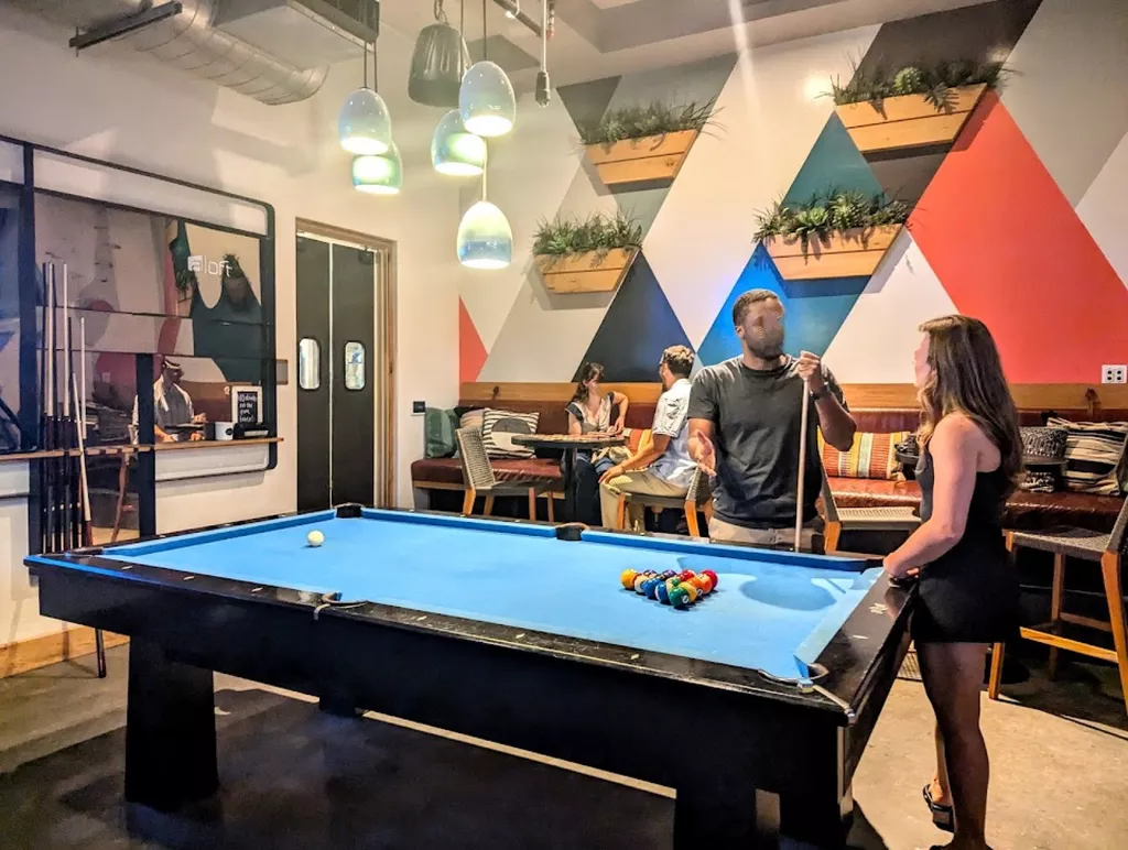 Upstairs at Caroline | Play pool in Austin, TX | ChalkySticks - Find ...