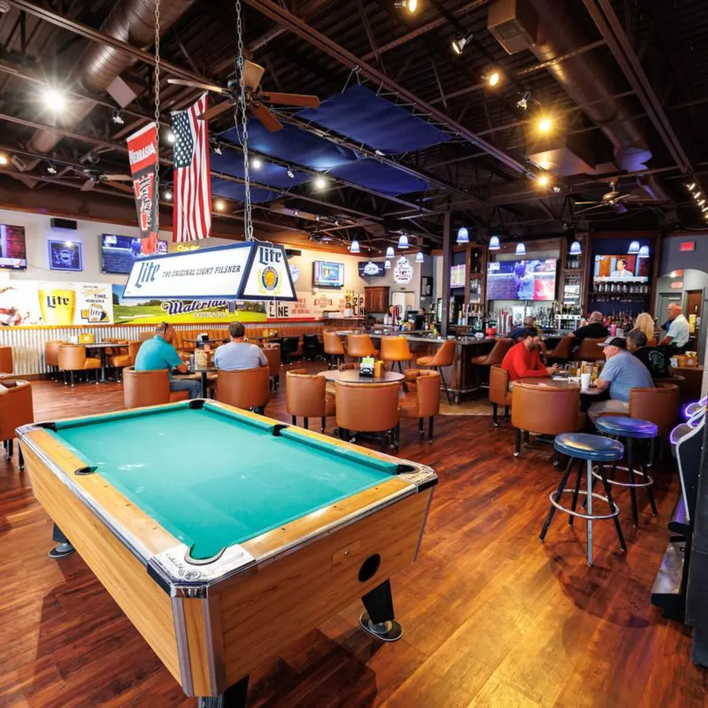 Rooster Playing Pool Rusty Rooster Saloon | Play pool in Yutan, NE | ChalkySticks - Find ...