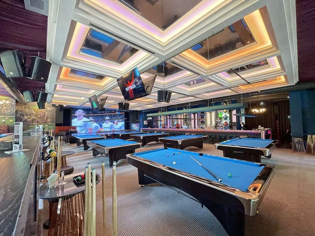 Zero Zero Billiards Sports Bar & Games | Play pool in Varna, Varna ...